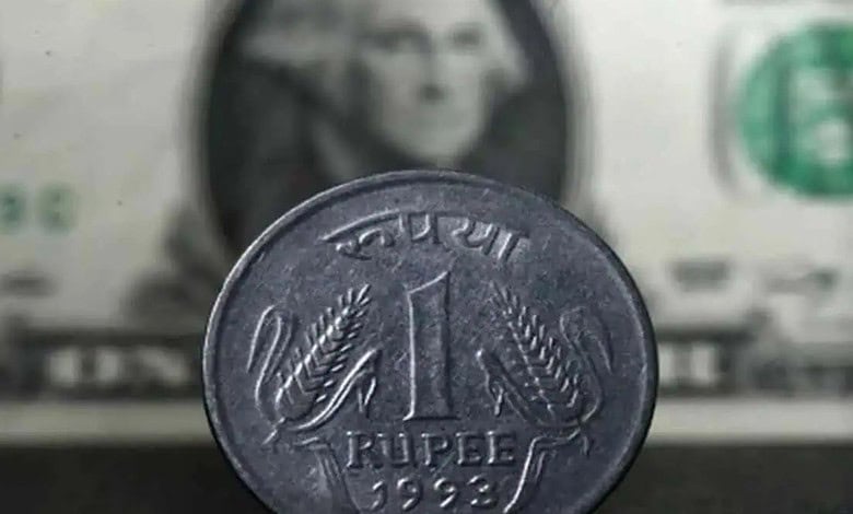 rupee dollar