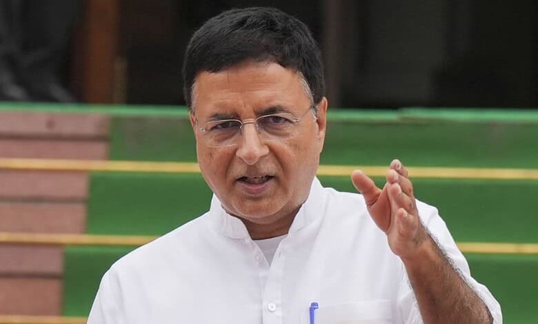 Congress leader Randeep Singh Surjewala