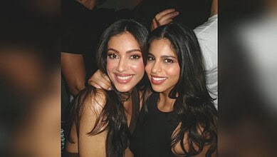 Sahher Bamba and Suhana Khan