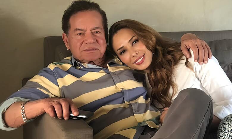 Salim Khan and Iulia Vantur