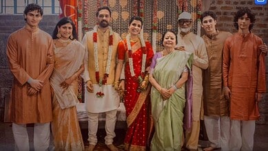 Samantha's wedding photo