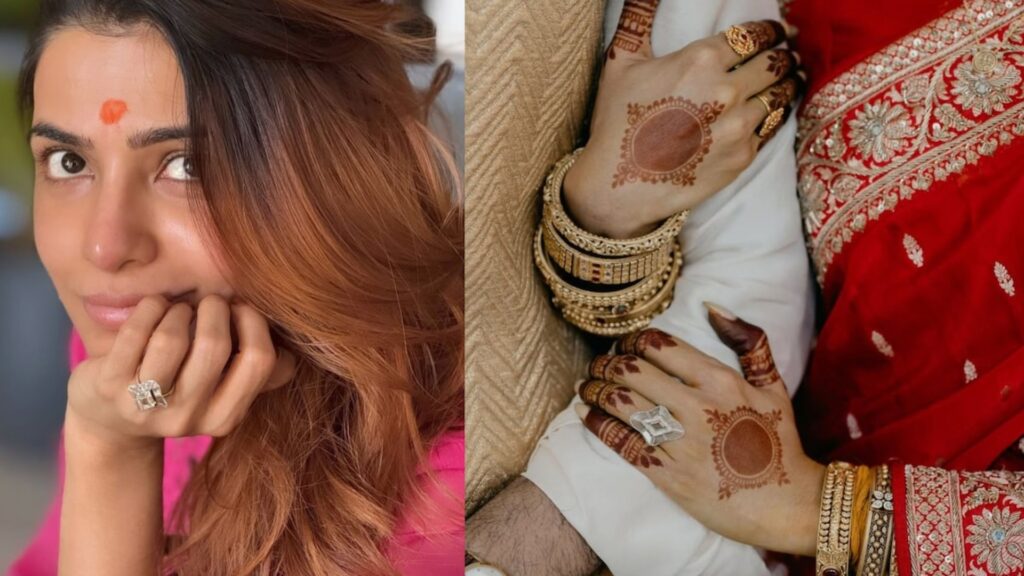 Samantha Ruth Prabhu's ring grabs attention
