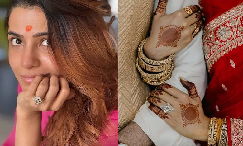 Samantha Ruth Prabhu's ring grabs attention