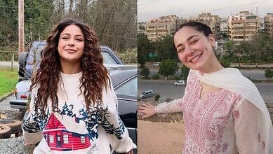 Shehnaaz Gill and Hania Aamir