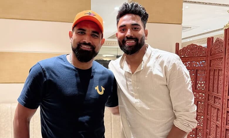 Mohammed Shami and Mohammed Siraj