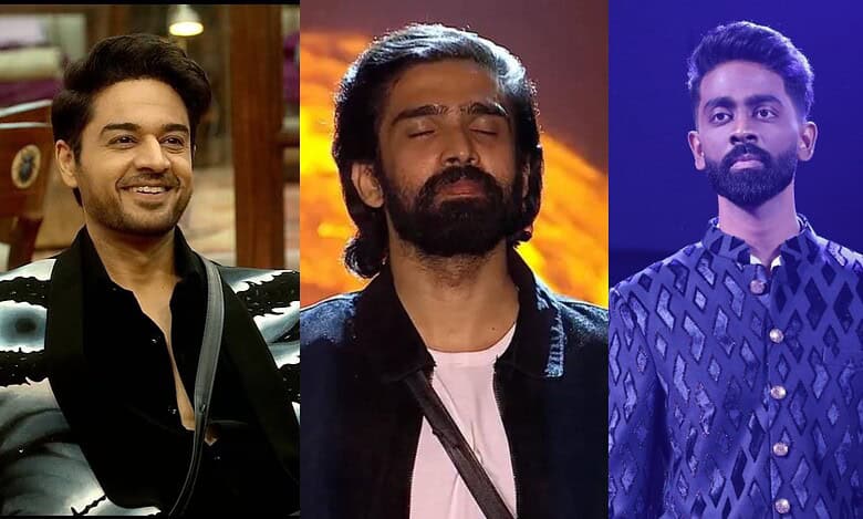 Bigg Boss 19 finalists Gaurav, Amaal and Pranit