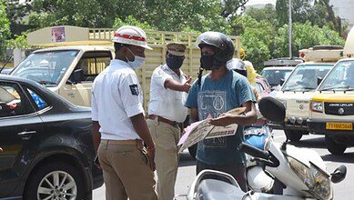 traffic challans