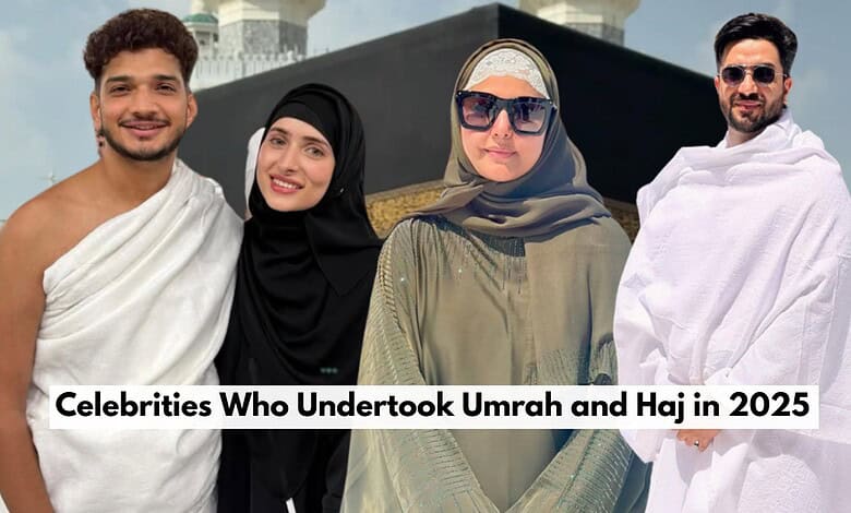 As 2025 Ends, 13 Actors Who Turned to Umrah and Haj
