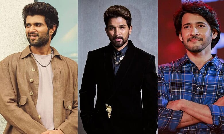 Vijay Deverakonda, Allu Arjun and Mahesh Babu
