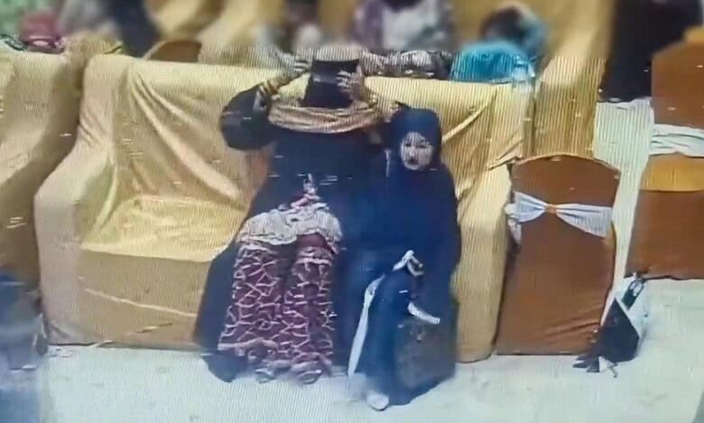 Women stealing at function hall in Hyderabad goes viral