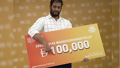 Indian expat Sreevinayak Madhusudhanan Pillai win UAE Lottery