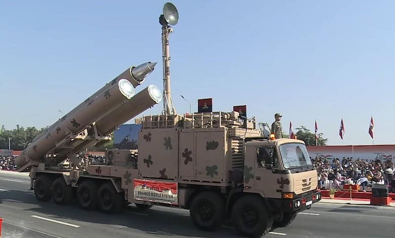 BrahMos missiles in full display at 78th Army Day Parade