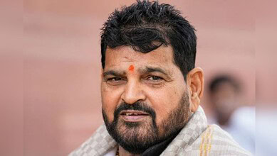 Former Kaiserganj MP Brij Bhushan Sharan Singh