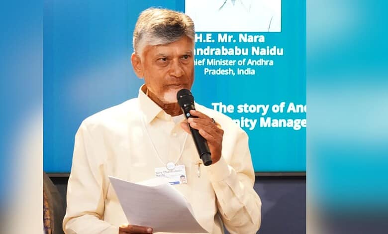 Andhra Pradesh Chief Minister N Chandrababu Naidu