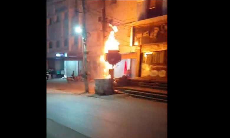 Fire breaks out in Old City of Hyderabad