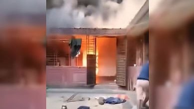 Hindu teacher's house set ablaze in Bangladesh