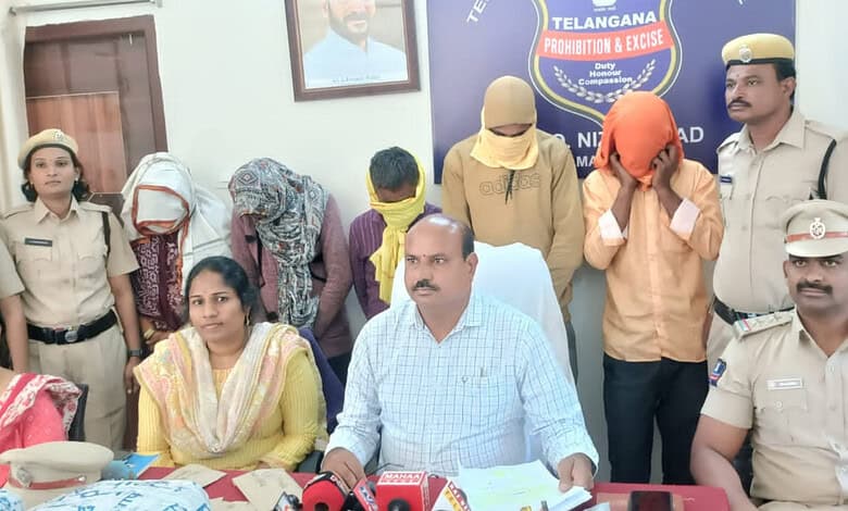 Hyderabad police nab five accused, seize 13 kg ganja