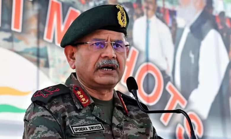 Indian Army Chief General Upendra Dwivedi