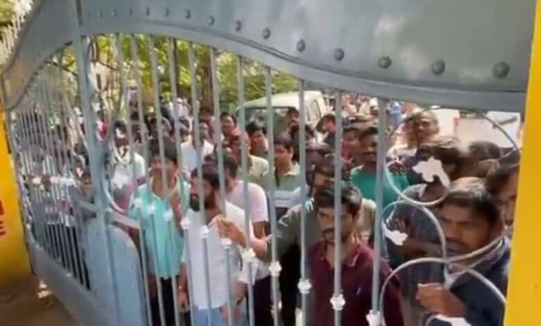 Youth protest over pending Job Calendar notifications in Hyderabad