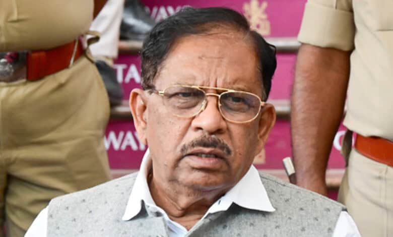Karnataka Home Minister G Parameshwara