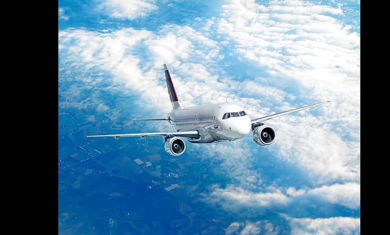 An image of an aero plane used for representational purposes