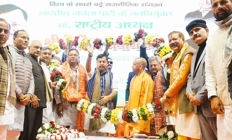 Nitin Nabin makes his maiden visit to Uttar Pradesh as BJP national president