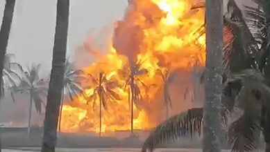 ONGC oil leak