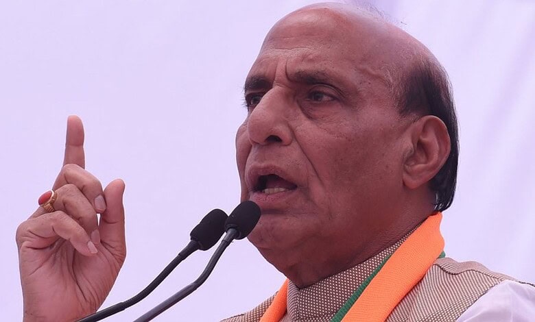Defence Minister Rajnath Singh