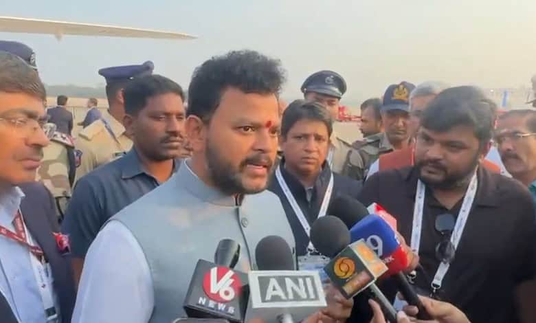 Civil Aviation Minister K Rammohan Naidu
