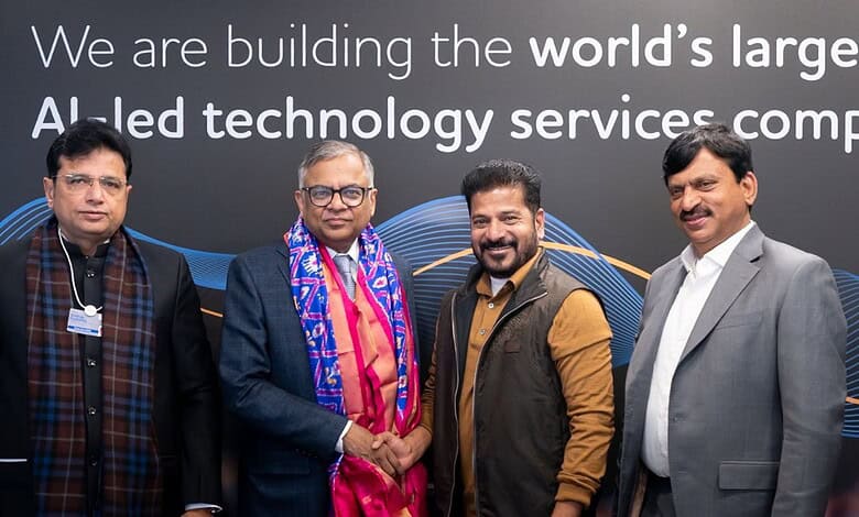 Davos: Tata Group shows interest in Musi revival, sports infra in Telangana