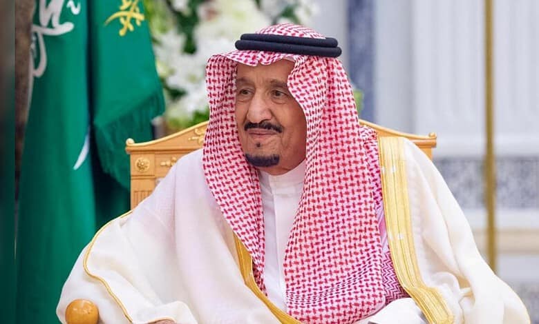 Saudi Arabia’s King Salman bin Abdulaziz seated during an official engagement in Riyadh.