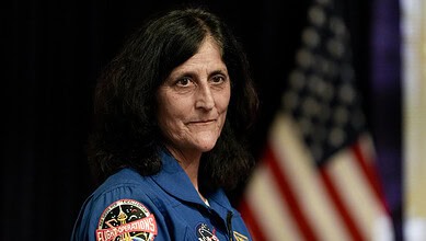 Retd astronaut Sunita Williams at the US Embassy