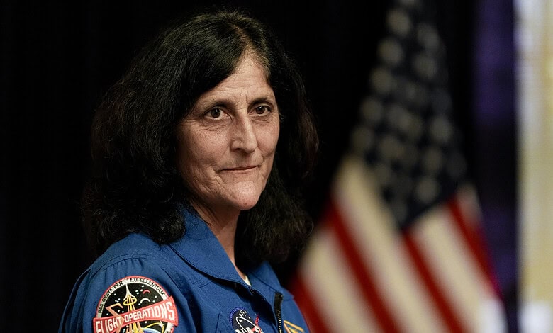 Retd astronaut Sunita Williams at the US Embassy