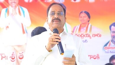 Telangana Agriculture Minister Thummala Nageswara Rao