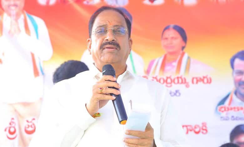 Telangana Agriculture Minister Thummala Nageswara Rao