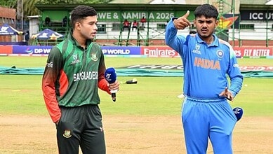 India, Bangladesh Under-19 captains skip customary handshake