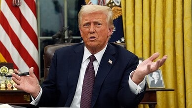 US President Donald Trump