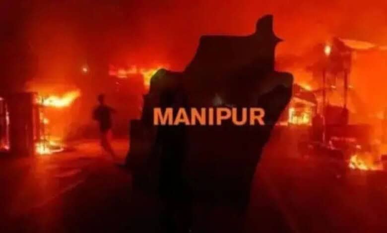 A map of Manipur