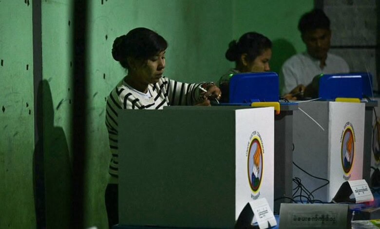 Myanmar holds second round of polls amid armed conflict