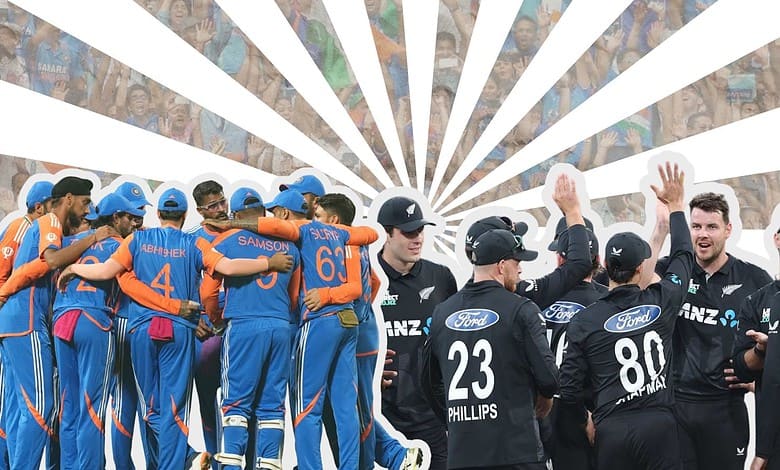 India vs New Zealand cricket teams