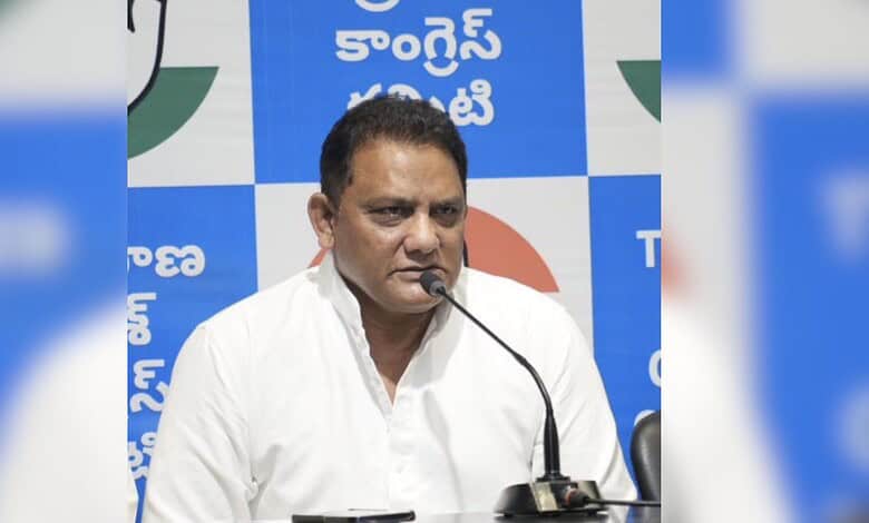 Telangana minister Mohammad Azharuddin