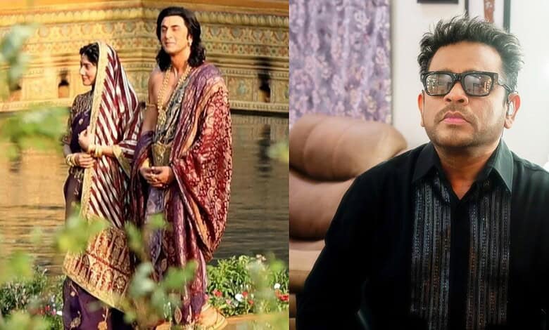 Sai Pallavi, Ranbir Kapoor and AR Rahman