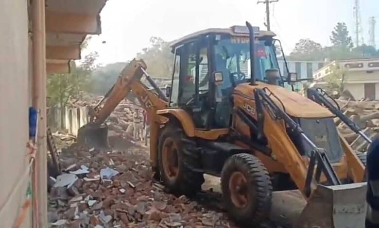 HYDRAA demolition encroachments in Hyderabad.