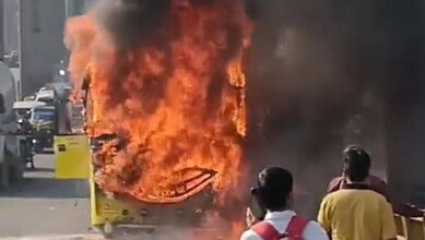 fire in Mumbai