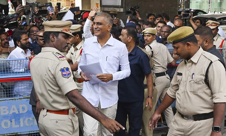 Phone tapping case: Harish Rao appears before SIT
