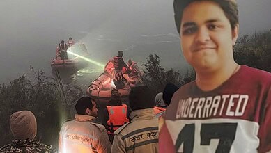 Techie dies after car falls into water in Noida