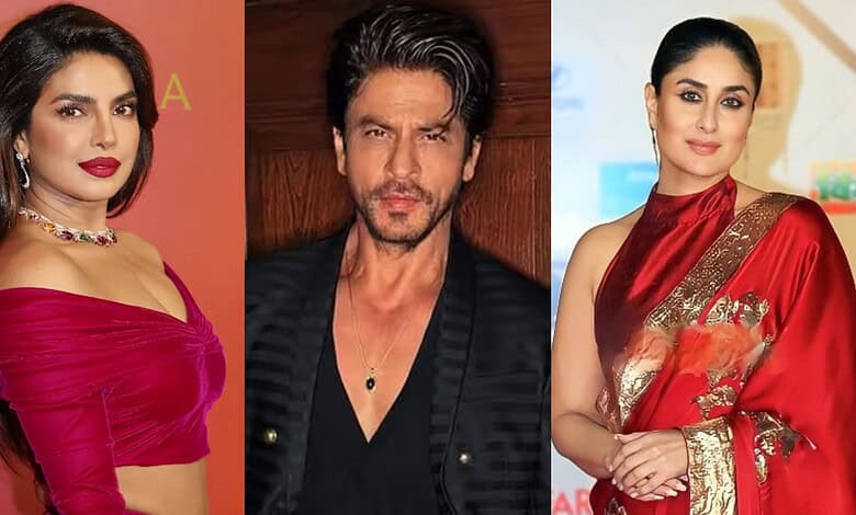 Priyanka, SRK and Kareena Kapoor