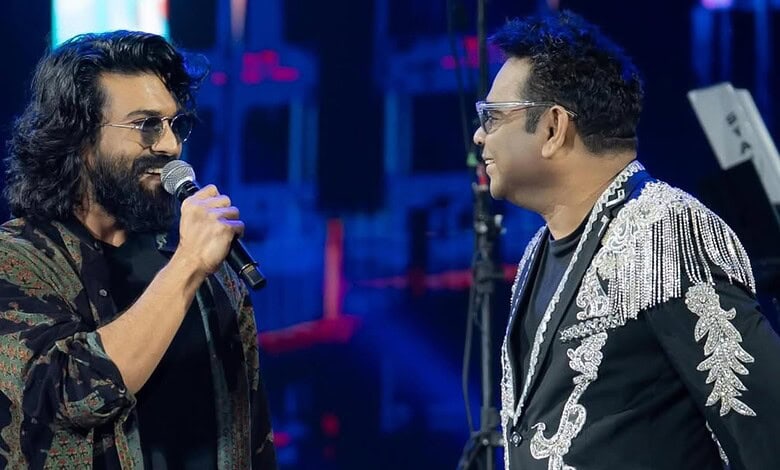 Ram Charan and AR Rahman