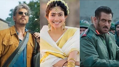 Shah Rukh Khan, Sai Pallavi and Salman Khan