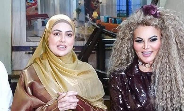 Sana Khan and Rakhi Sawant